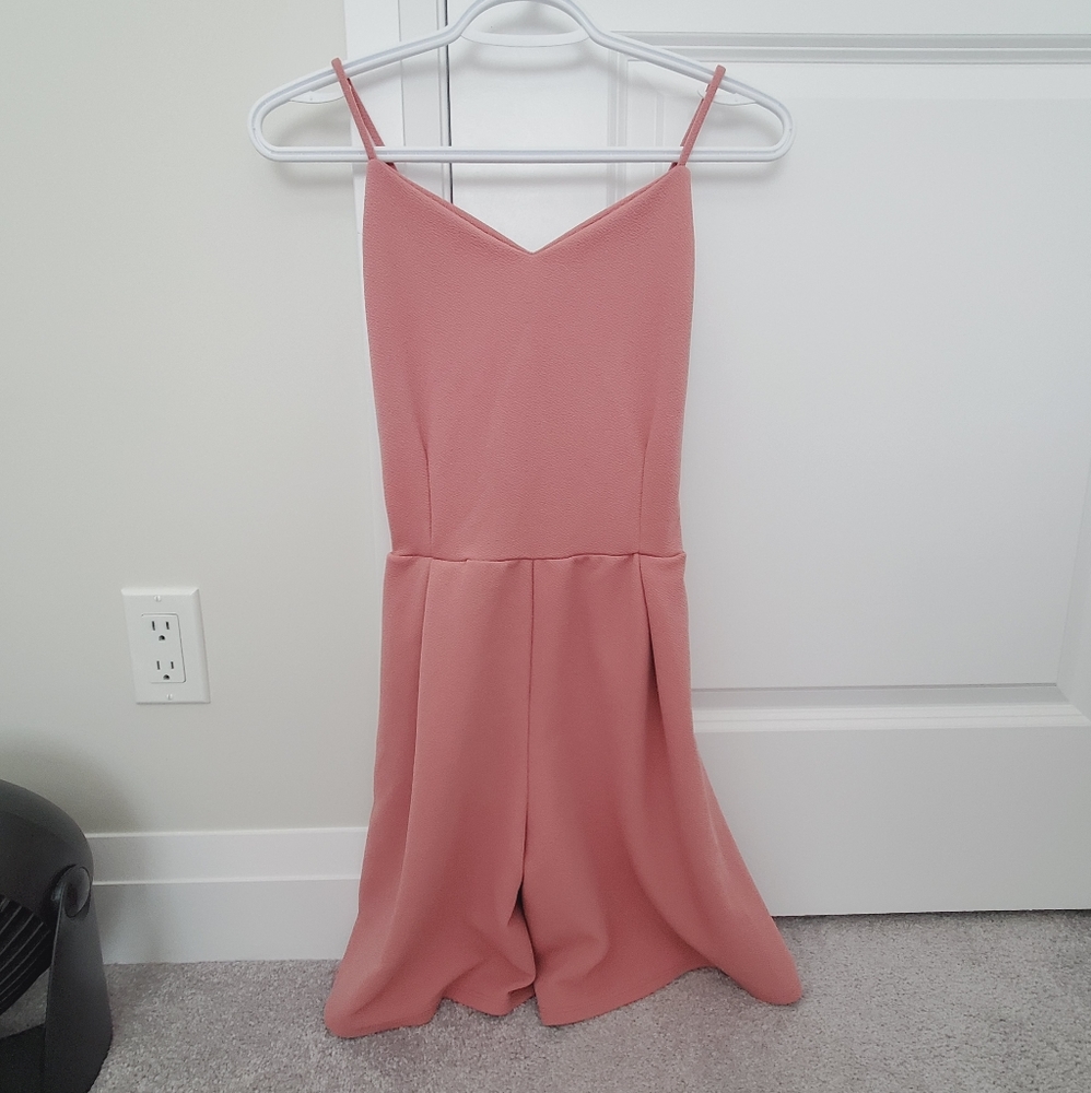 Mauve Pink Romper